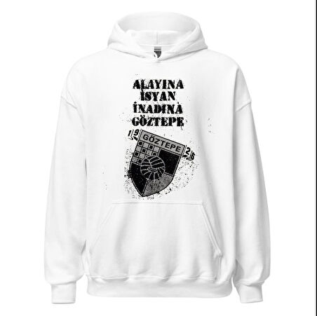 Göztepe Kapşonlu Sweatshirt - Alayına İsyan İnadına Göztepe