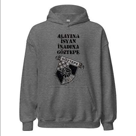 Göztepe Kapşonlu Sweatshirt - Alayına İsyan İnadına Göztepe