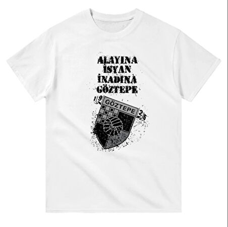 Göztepe Alayına İsyan Kısa kollu bisiklet yaka t-shirt