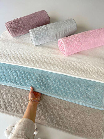 MYSOFT 90 X 150 HASIR BANYO HAVLUSU-GRİ
