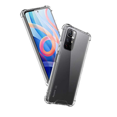 Smcase Xiaomi Redmi Note 11 Kılıf Darbe Korumalı Silikon