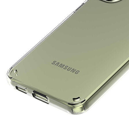 Smcase Samsung Galaxy S22 5G Kılıf Coss Hybrid Kristal Silikon