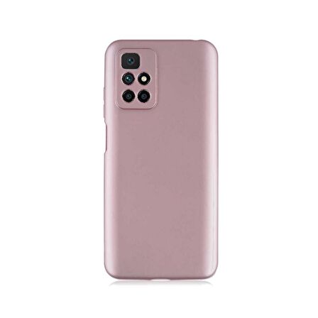 Smcase Xiaomi Redmi 10 2022 Kılıf Kamera Korumalı Premier Silikon  Nano Ekran Koruyucu