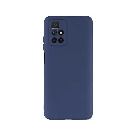 Smcase Xiaomi Redmi 10 2022 Kılıf Kamera Korumalı Premier Silikon  Nano Ekran Koruyucu