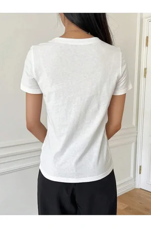 Unisex Ars Longa Vita Brevis Baskılı Tasarım Tshirt