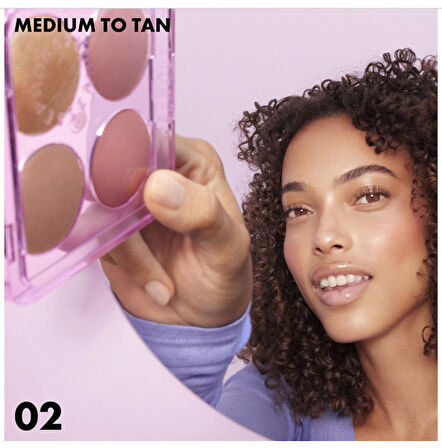SEPHORA COLLECTION Palette Teint Colorful - Hepsi Bir Arada Yüz Makyaj Paleti 02