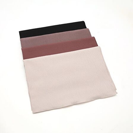 Alcanavm Levidor 4'lü Naturel Cazz Şal