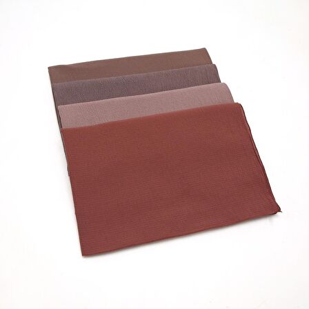 Alcanavm Levidor 4'lü Naturel Cazz Şal