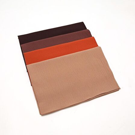 Alcanavm Levidor 4'lü Naturel Cazz Şal