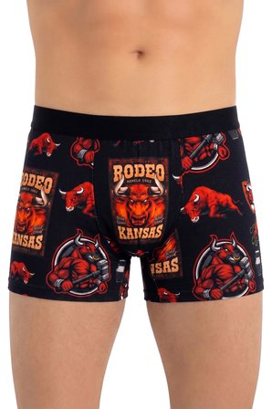 Just Inner Erkek Pamuklu Boxer Dijital Baskı Ekstra Konforlu Kalıp (138000)
