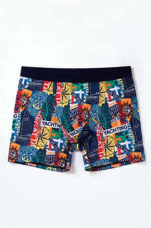Just Inner Erkek Pamuklu Boxer Dijital Baskı Ekstra Konforlu Kalıp (138000)