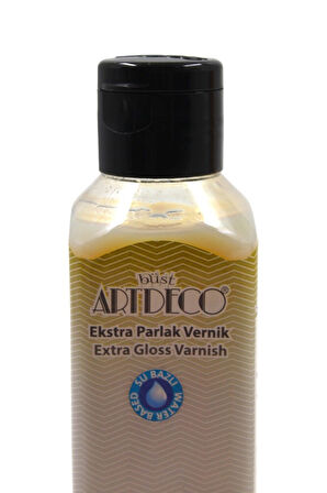 Artdeco 073R-04 Su Bazlı Parlak Vernik 140 ml