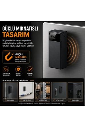 64GB Mini Ses Kayıt Cihazı Diktafon 1600 Saat Hafıza 15 Gün Batarya Mıknatıslı