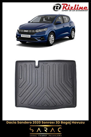 Rizline Dacia Sandero 2024 Model 3D Bagaj Havuzu