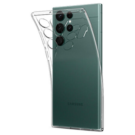 Smcase Samsung Galaxy S22 Ultra 5G Kılıf Kamera Korumalı Tpu Silikon