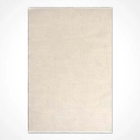 ANATOLIA HALI/AVANGARDE-Krem- Özel Ölçü- Oturma Odası, Koridor, Yatak Odası Halısı
