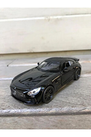 Welly Amg Gtr Diecast Metal Araba Model Araba Oyuncak Araba Çek Bırak Araba 12 Cm