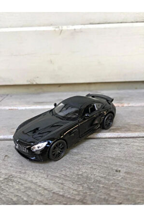 Welly Amg Gtr Diecast Metal Araba Model Araba Oyuncak Araba Çek Bırak Araba 12 Cm