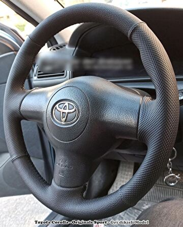 Toyota Corolla E140 2002-2008 Araca Özel Direksiyon Kılıfı (Direksiyonunuzu Teyit Ediniz)