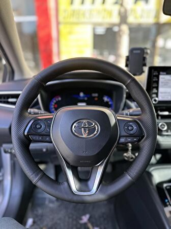 Toyota Corolla 2019-2024 Araca Özel Direksiyon Kılıfı A+ Kalite(Soft Nokta Bentley)