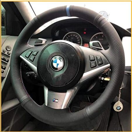 Bmw E60 Kasa Araca Özel Direksiyon Kılıfı ARACINIZIN DİREKSİYONUYLA TEYİT EDİNİZ