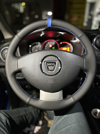 Dacia Stepway Araca Özel Direksiyon Dikmeli Direksiyon Kılıfı 