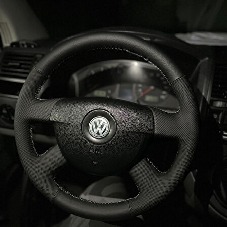 Volkswagen Transporter T5 Araca Özel Dikmeli Direksiyon Kılıfı