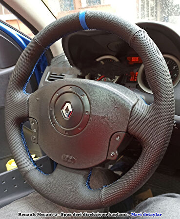 Renault Megane 2 Araca Özel Direksiyon Kılıfı