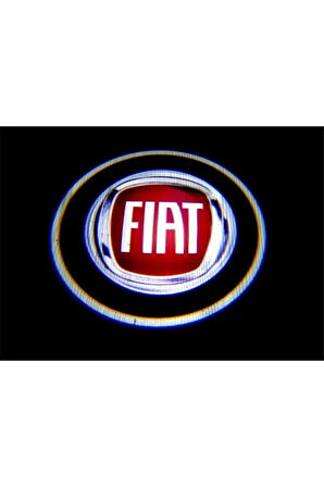 Fiat Araçlarına Kapı Altı Led Logo Mesafe Sensörlü Yeni Nesil