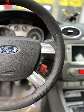 Ford Focus 2.5 Araca Özel Direksiyon Kılıfı (deri sökülüp Yapılması Gerekiyor)