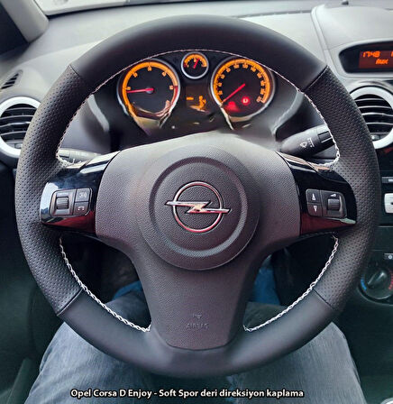 Opel Corsa D Araca Özel Direksiyon Kılıfı AÇIKLAMAYI OKUYUNUZ