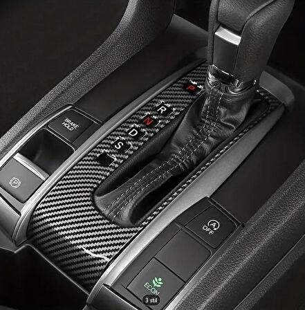 Honda Civic FC5 FK7 2016-2021 İçin Uyumlu Otomatik Vites Kaplama