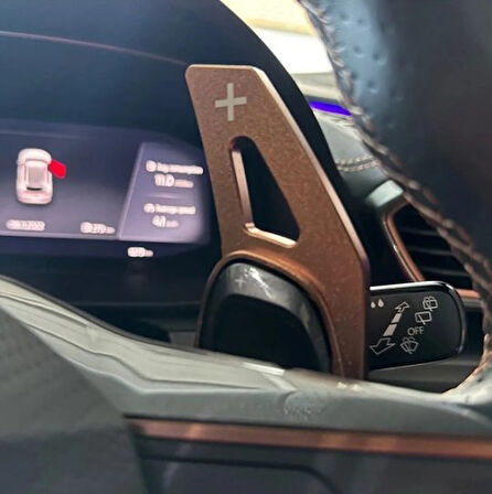Cupra Formentor F1 Kulakçık Bronz Vites Pedalı Shifter Metal 2. RESİME BAKINIZ
