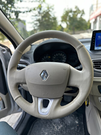 Fluence Araca Özel Direksiyon Kılıfı Tuşsuz Kapaklı Aracınızın Direksiyonuyla Teyit Ediniz