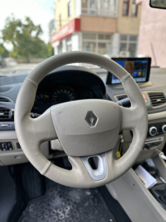 Fluence Araca Özel Direksiyon Kılıfı Tuşsuz Kapaklı Aracınızın Direksiyonuyla Teyit Ediniz