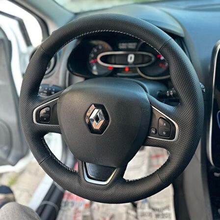 Clio 4 Faz 2 Araca Özel Direksiyon Kılıfı (Aracınızın Direksiyon Teyit Ediniz)