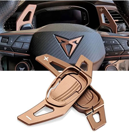 Cupra Formentor Kulakçık F1 Bronz Vites Pedalı Shifter Metal 3. RESİME BAKINIZ