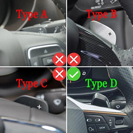 Cupra Formentor Kulakçık F1 Bronz Vites Pedalı Shifter Metal 3. RESİME BAKINIZ