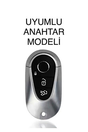 Mercedes Benz C S Sınıf W206 W223 S350 C260 C300 S400 S450 S500 Lüks Anahtar Koruma Kılıfı