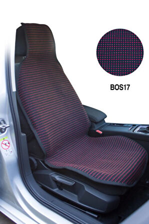 Universal Oto Koltuk Kılıfı Terletmez Minder 3 Parça BORDO RENK