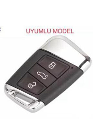 Passat B8 - Ateca Ve Süper B Karbon Anahtar Koruma Kılıfı Anahtarsız Çalıştırmaya Uygundur