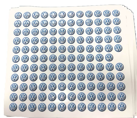 VOLKSWAGEN Anahtar Logo Amblemi Kumanda Logo Çap 1.4 cm 14 mm 1 Adet