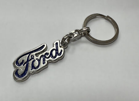FORD ile uyumlu Metal Anahtarlık MAVİ
