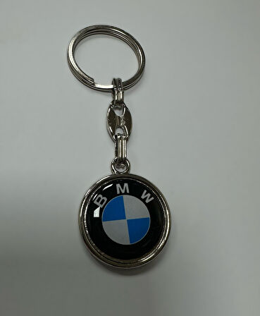 Bmw Yazılı Damla Anahtarlık Çift Yönlü (1 ADET)
