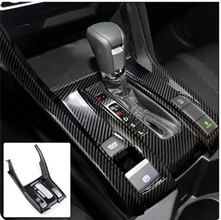 Honda Civic FC5 FK7 2016 - 2021 için karbon Fiber Vites Çerçevesi SAĞ SOL DİREKLERDE DAHİLDİR