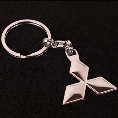  Mitsubishi Anahtarlık 3d Metal Otomobil Anahtarlığı 1 ADET