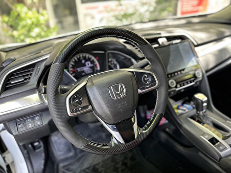Honda Civic Fc5 Araca Özel Direksiyon Kılıfı ORJİNAL DERİSİ SÖKÜLEREK YAPILACAKTIR