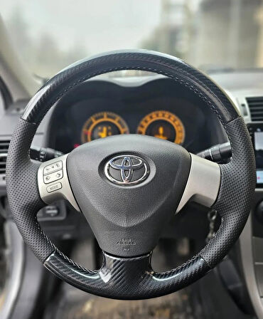 Toyota Corolla E160 2008-2011 Araca Özel Direksiyon Kılıfı Uyumlu AÇIKLAMAYI OKUYUNUZ
