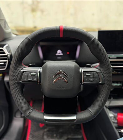 Citroen C4 X 2023 Araca Özel Direksiyon Kılıfı Uyumlu AÇIKLAMAYI OKUYUNUZ