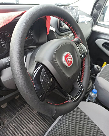 FİAT FİORİNO DOBLO 11 cm ÜNİVERSAL DİKMELİ DİREKSİYON KILIFI (DERİSİZ SİMİT İÇİN)